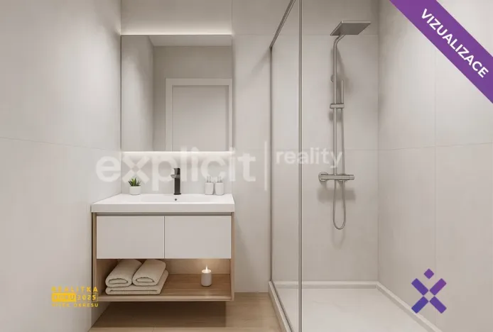 Prodej bytu 2+1, Luhačovice, Zahradní čtvrť, 57 m2