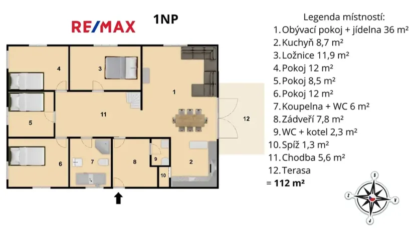 Prodej rodinného domu, Rožmitál pod Třemšínem, 229 m2