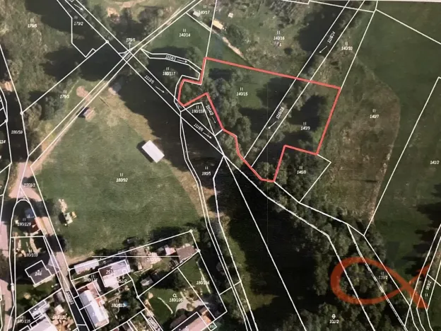 Prodej louky, Niva, 3356 m2