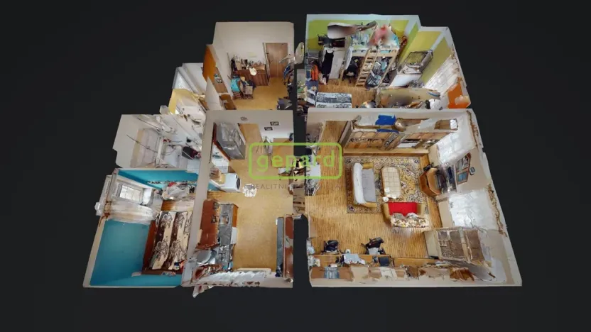 Prodej bytu 3+1, Děčín, Nerudova, 104 m2