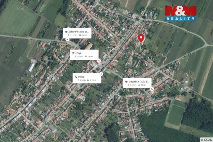 Prodej ubytování, Březí, Na štěrkách, 208 m2