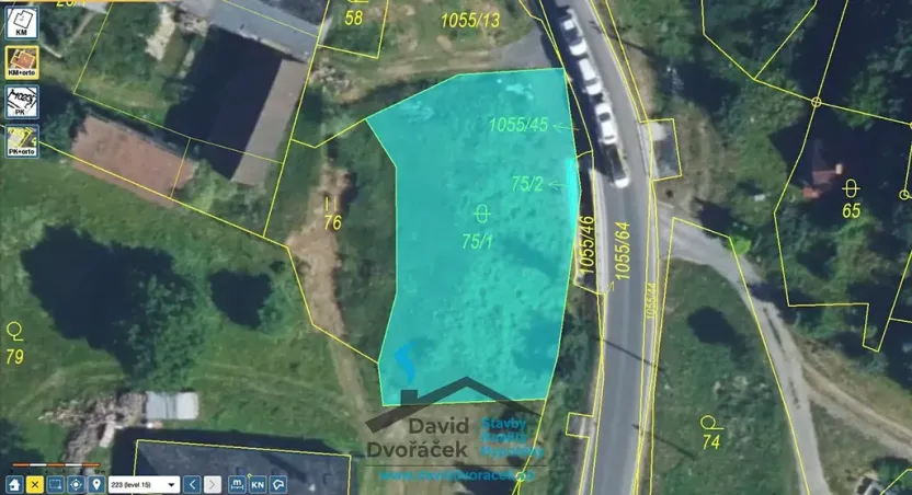 Prodej pozemku pro bydlení, Pohledy, 748 m2