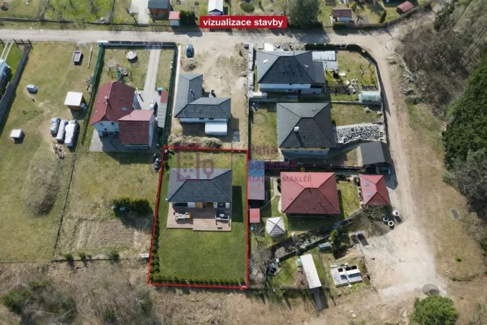 Prodej pozemku pro bydlení, Jindřichův Hradec - Horní Žďár, 836 m2