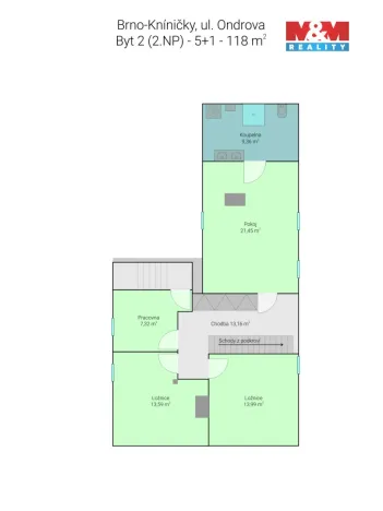 Prodej rodinného domu, Brno - Kníničky, Ondrova, 320 m2