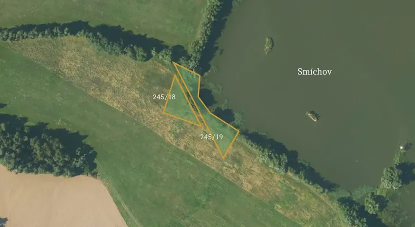 Prodej podílu pole, Borovná, 60983 m2