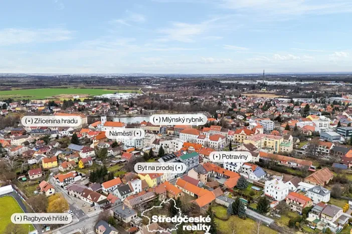 Pronájem bytu 3+kk, Říčany, Široká, 56 m2