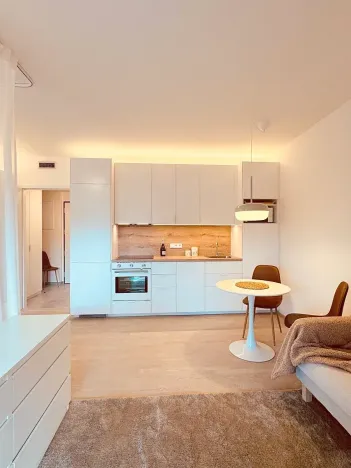 Pronájem bytu 1+kk, Praha - Modřany, Mezi vodami, 50 m2