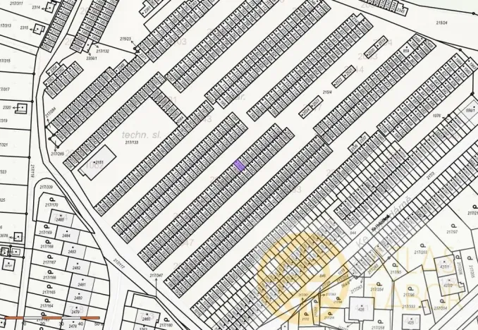 Prodej garáže, Sezimovo Ústí, 18 m2