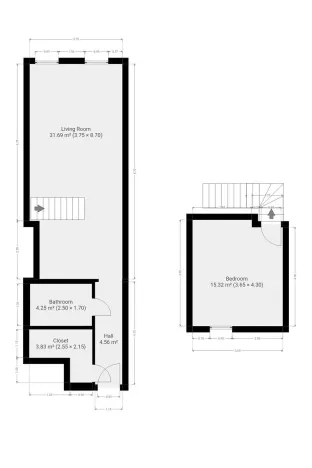 Pronájem bytu 2+kk, Praha - Lochkov, U sladovny, 63 m2