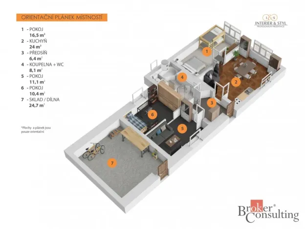 Prodej rodinného domu, Choltice - Ledec, 77 m2