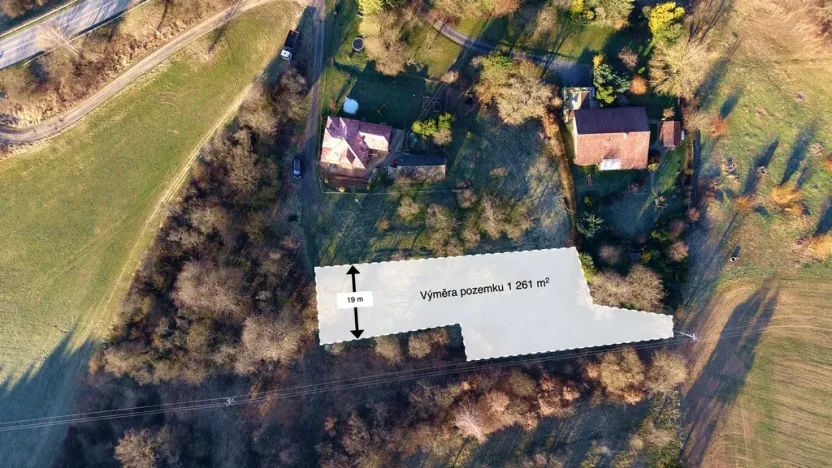 Prodej pozemku pro bydlení, Zlín - Kostelec, 1261 m2