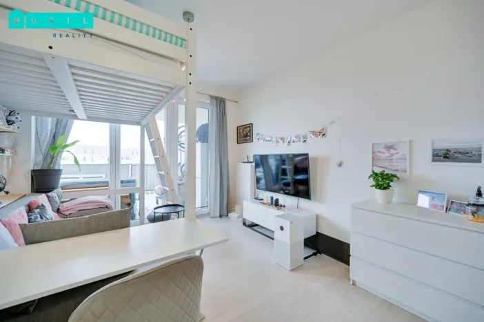 Pronájem bytu 1+kk, Olomouc - Řepčín, Edvarda Beneše, 26 m2