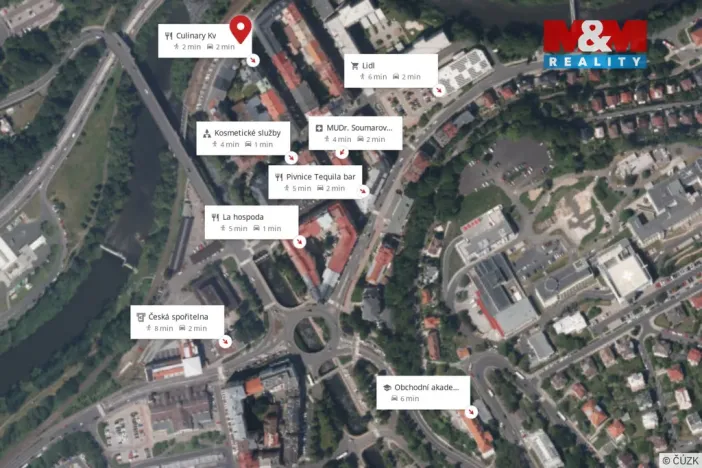 Prodej bytu 2+1, Karlovy Vary, nábřeží Jana Palacha, 63 m2