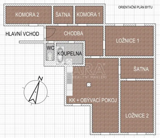 Pronájem bytu 3+kk, Holubice - Kozinec, Lesní, 95 m2