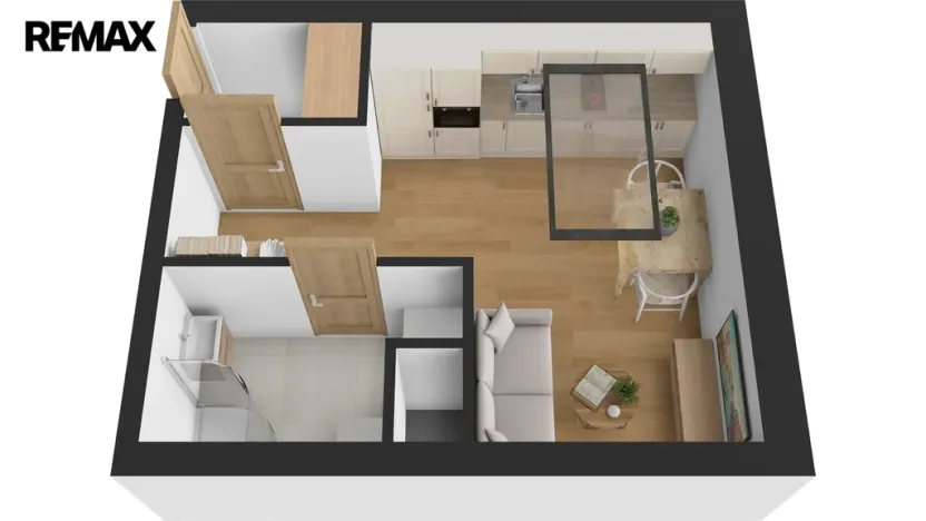 Pronájem bytu 1+kk, Hradec Králové - Pražské Předměstí, Blažíčkovo náměstí, 19 m2