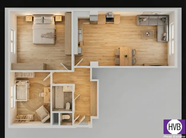 Pronájem bytu 3+kk, Praha, Zelenečská, 54 m2