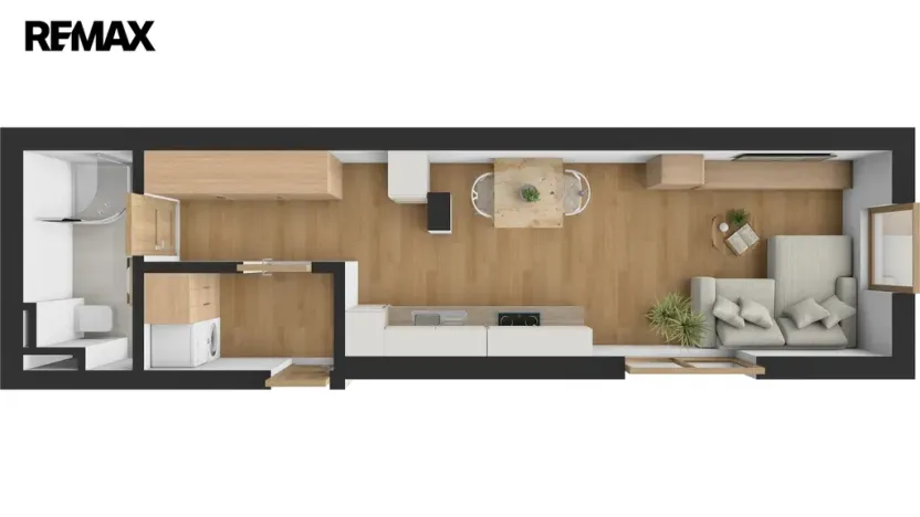 Pronájem bytu 1+kk, Hradec Králové - Pražské Předměstí, Blažíčkovo náměstí, 30 m2