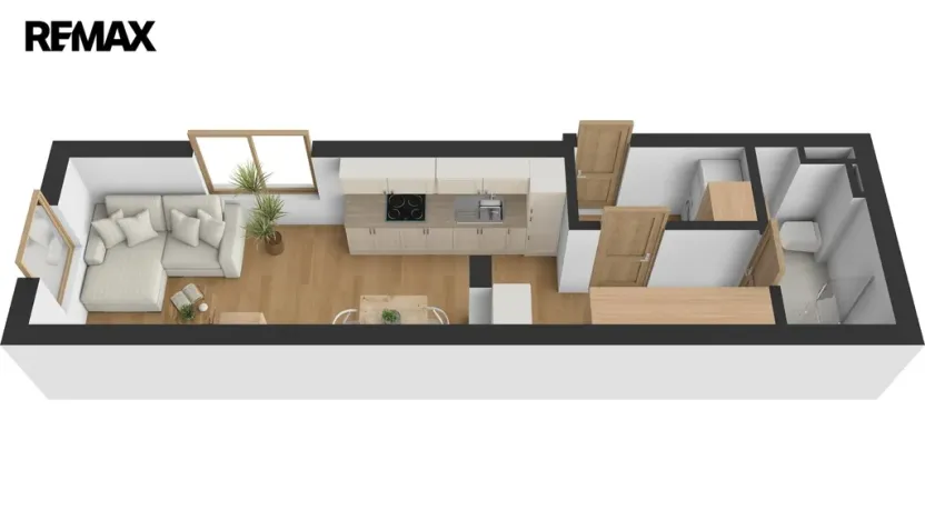 Pronájem bytu 1+kk, Hradec Králové - Pražské Předměstí, Blažíčkovo náměstí, 30 m2