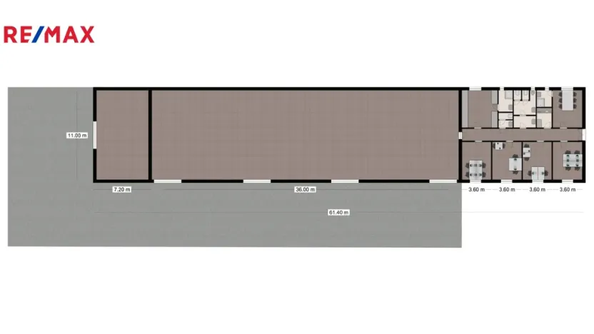 Prodej skladu, Vamberk, Tyršova, 600 m2