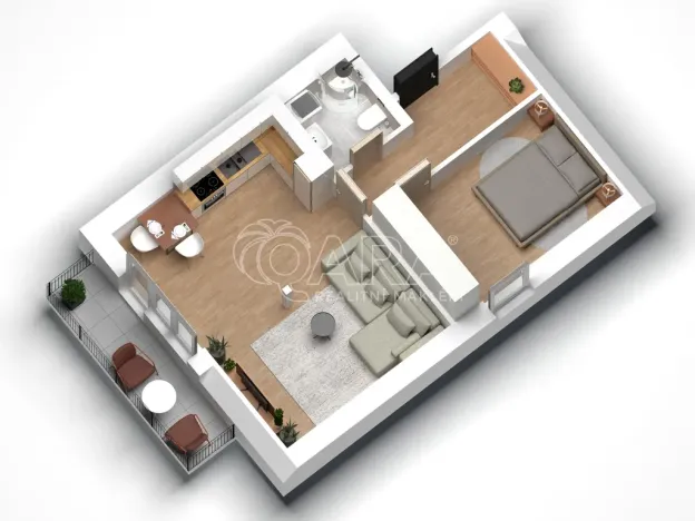 Prodej bytu 2+kk, Bublava, 43 m2