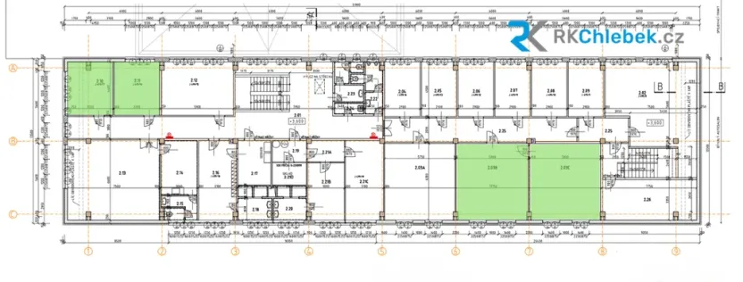 Pronájem kanceláře, Frýdek-Místek, Národních mučedníků, 106 m2