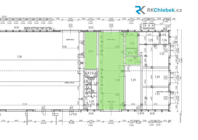Pronájem kanceláře, Frýdek-Místek, Národních mučedníků, 106 m2