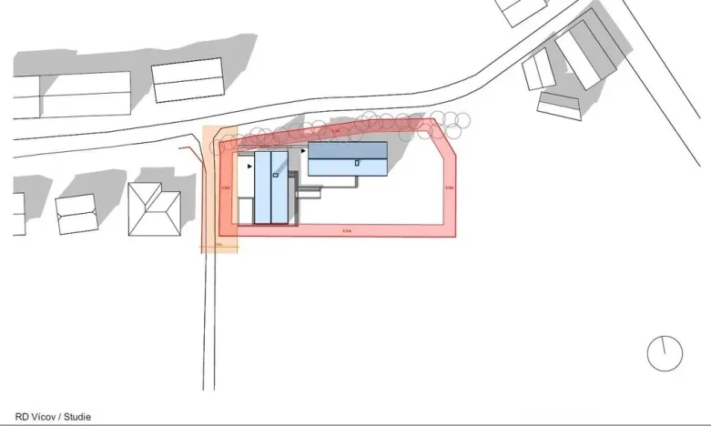 Prodej pozemku pro bydlení, Vícov, 2088 m2