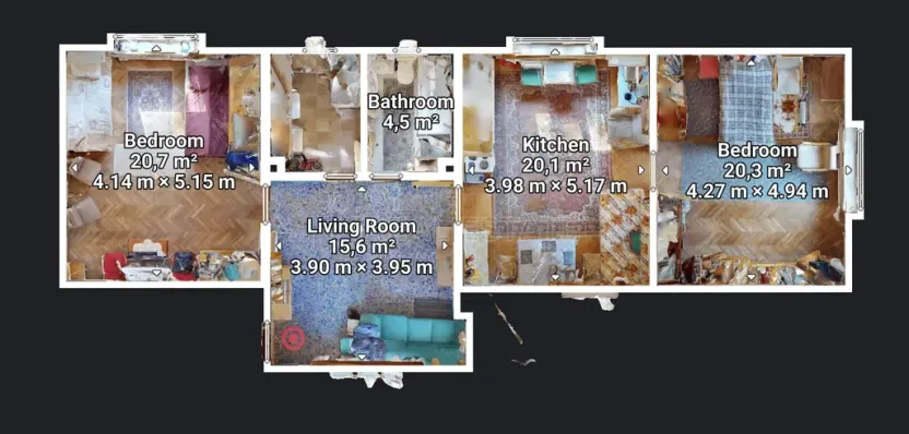 Prodej rodinného domu, Ohaře, 85 m2