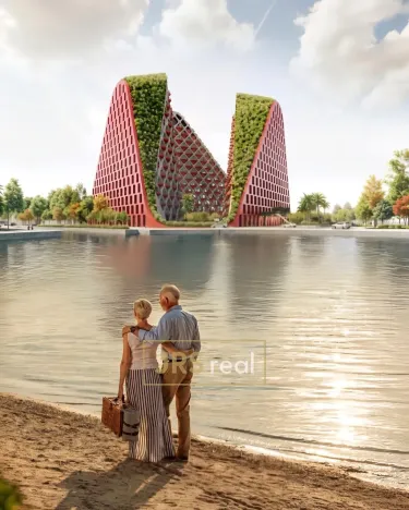 Prodej bytu 1+kk, durres, Albánie, 43 m2