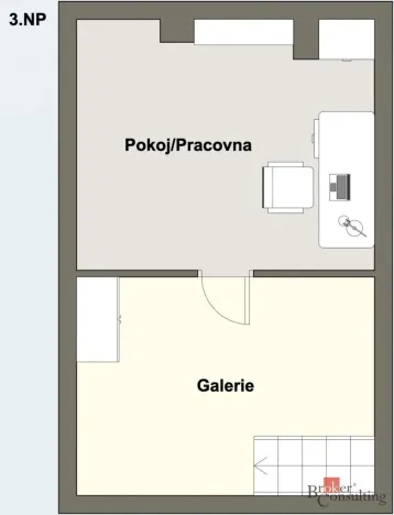 Prodej bytu 3+kk, Plzeň - Lhota, Na Dolíkách, 83 m2
