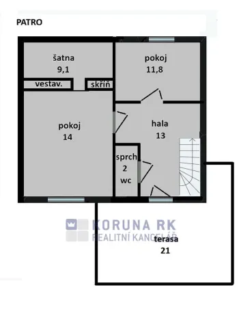 Prodej rodinného domu, České Budějovice - České Budějovice 5, H. Malířové, 131 m2