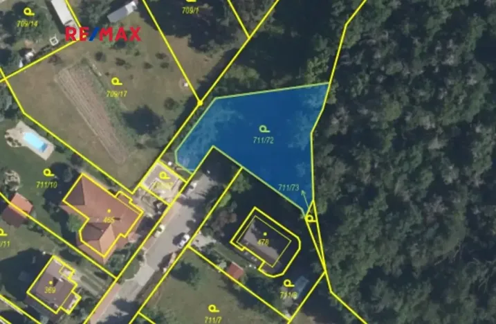 Prodej pozemku pro bydlení, Všejany, 802 m2