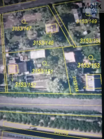 Prodej zahrady, Chomutov, Na Průhoně, 363 m2