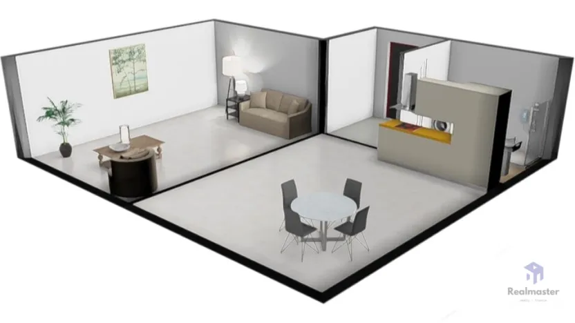 Pronájem bytu 1+1, Ústí nad Labem - Střekov, Novosedlické náměstí, 65 m2