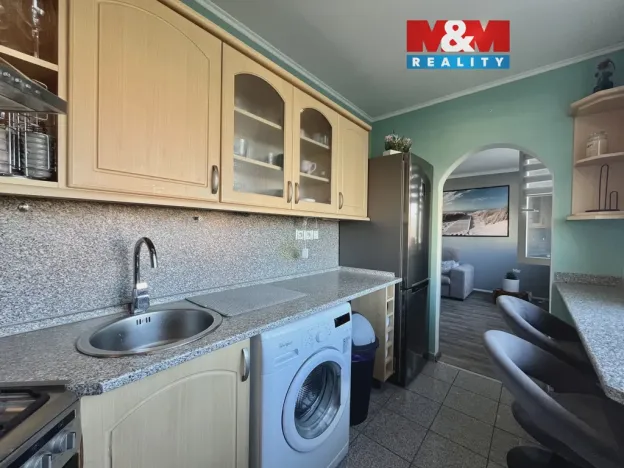 Pronájem bytu 2+1, Chomutov, Skalková, 52 m2