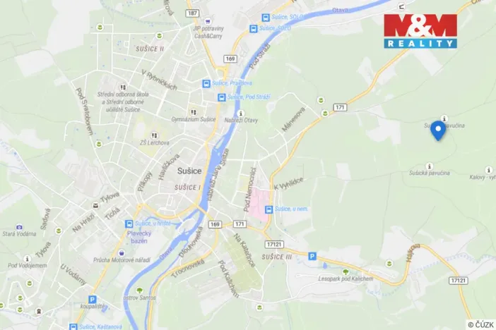 Prodej louky, Sušice - Sušice III, 8056 m2