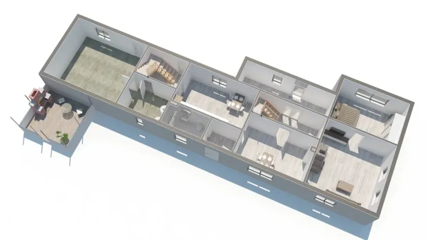 Prodej rodinného domu, Újezdec, 206 m2