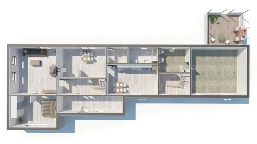 Prodej rodinného domu, Újezdec, 206 m2