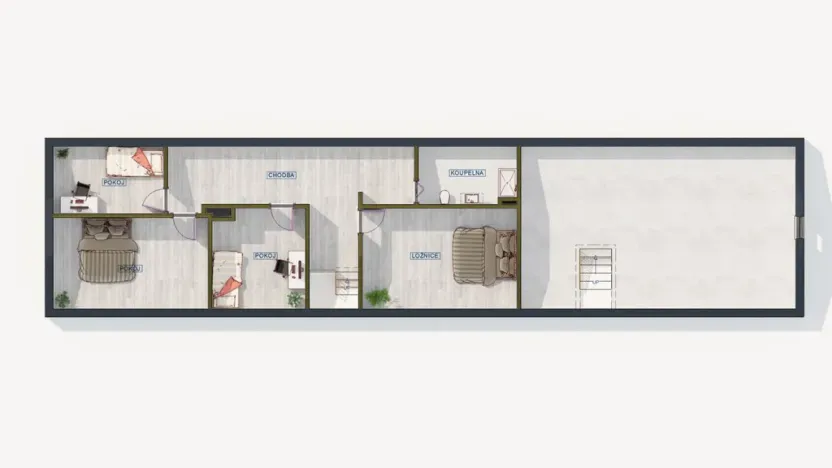 Prodej rodinného domu, Újezdec, 206 m2