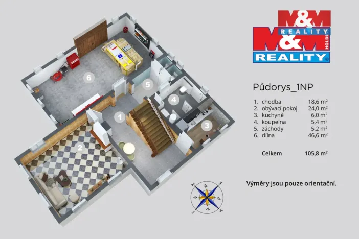 Prodej chalupy, Labská Stráň, 275 m2