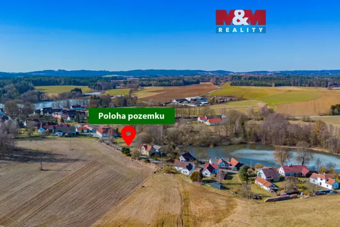 Prodej pozemku pro bydlení, Jarošov nad Nežárkou - Lovětín, 1456 m2