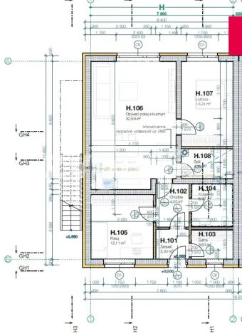 Pronájem rodinného domu, Zlín - Štípa, Zimní, 79 m2