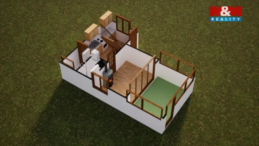 Prodej chaty, Arnoltice, 27 m2