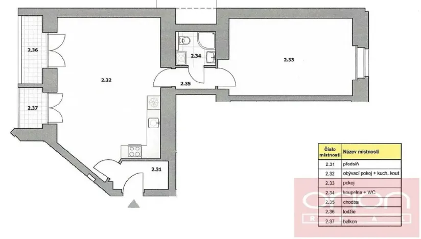 Pronájem bytu 2+kk, Praha - Karlín, Křižíkova, 63 m2
