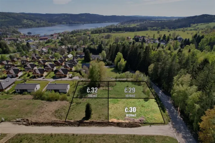 Prodej pozemku pro bydlení, Lipno nad Vltavou, 1020 m2