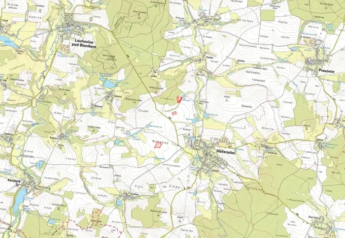 Prodej pole, Načeradec, 21681 m2