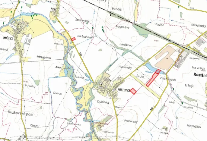 Prodej pole, Úhřetická Lhota, 25654 m2