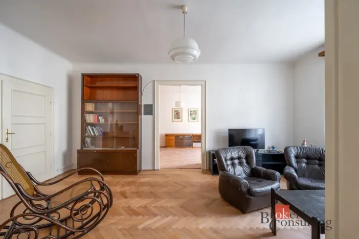 Prodej bytu 3+1, Brno - Veveří, Čápkova, 136 m2