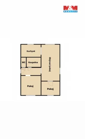 Prodej bytu 3+1, Očihov, 82 m2