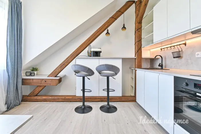 Pronájem bytu 1+kk, Brno - Královo Pole, Slovinská, 23 m2